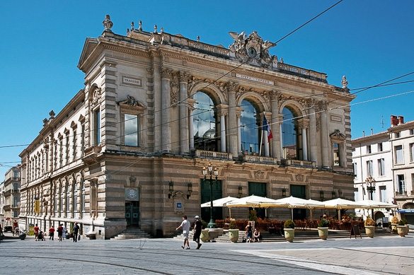 Montpellier, France - The Opéra Comédie