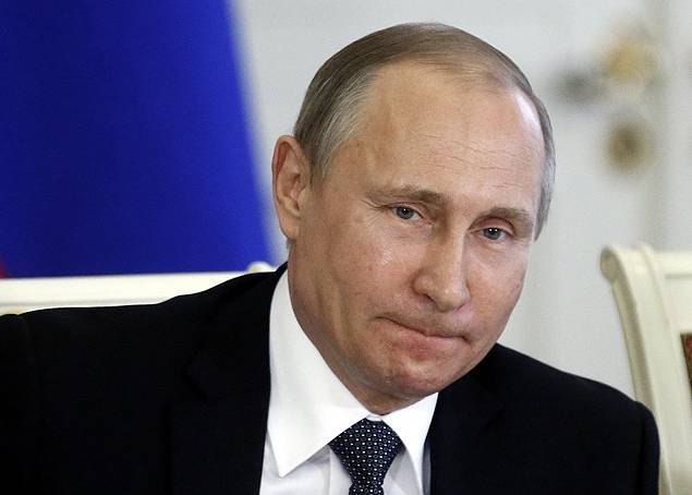 Vladimir Poutine, le 15 mars 2016 à Moscou. Maxim Shipenkov/ AFP