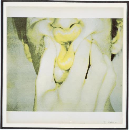 Bruce Nauman  Sans titre 1970 from studies from holograms. Photos dr